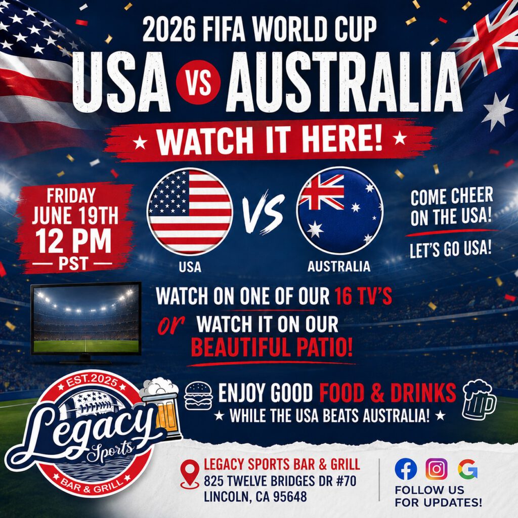 2026 FIFA World Cup USA vs Australia Watch Party