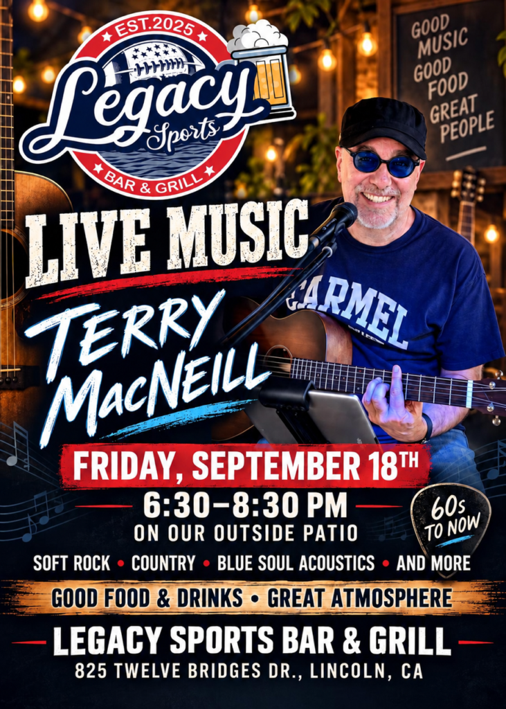 Live Music Terry MacNeill